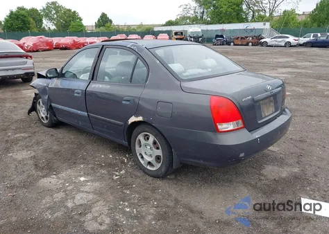 2002 Hyundai Elantra Gls from USA, damaged, VIN KMHDN45D62U449079
